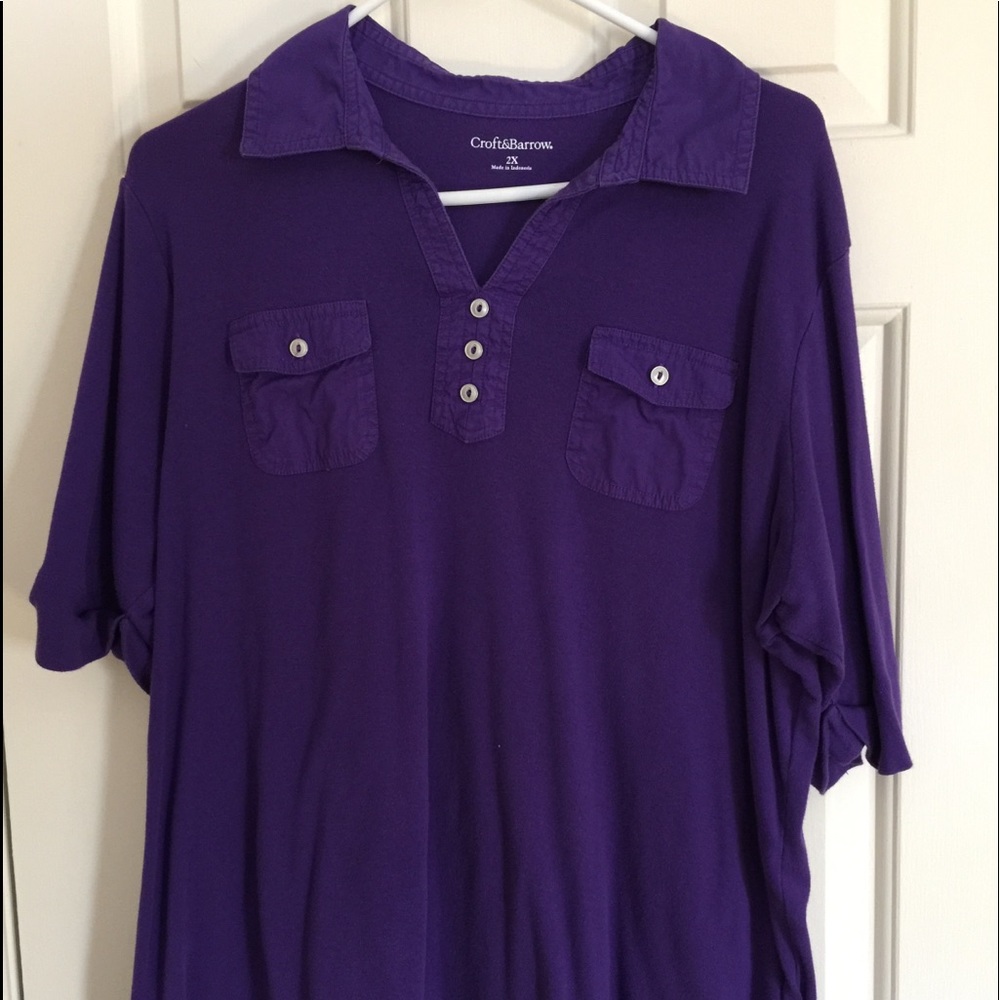 Croft and Barrow polo shirt. Mint condition.